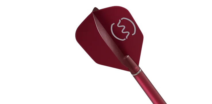 Close-up of an mFLUSIVA dart