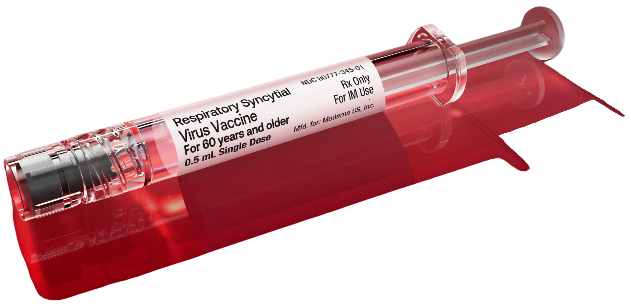 mRESVIA RSV vaccine pre-filled syringe
